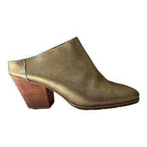 Rachel Comey Mars Mules in Gold Size 7.5
